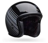 Bell Custom 500 Edge, casco aperto S female Nero/Grigio
