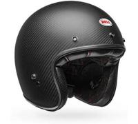 Casco Jet Vintage Bell Custom 500 Carbon 2025 Nero Opaco L