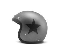 CASCO JET VINTAGE STAR GREY | DMD HELMETS | NUOVO - MotoCharlie