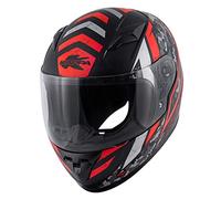 CASCO KAPPA JUNIOR KJ04 BOOM PROX NERO OPACO / ROSSO Jm