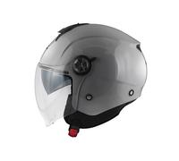 CASCO KAPPA KV60 JET SEMI INTEGRALE GRIGIO OCCHIALE VISIERINO PARASOLE FUME'