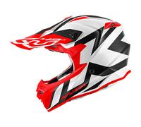 CASCO KAPPA OFF ROAD KV49 EVO CROSS bianco / nero / rosso HKKV49RREWR