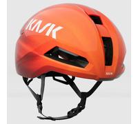 Kask nirvana mat casco arancione rosso