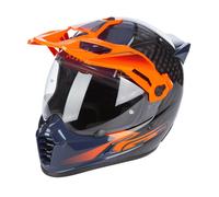 Casco KRIOS PRO ECHO Nero Arancio Petrolio - UE: M