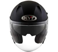 CASCO KYT NF-J PLAIN MATT BLACK | KYT | NUOVO - MotoCharlie