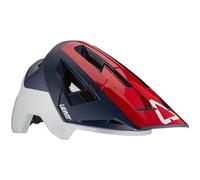Leatt MTB 4.0 All Mountain Casco da bicicletta, rosso, taglia S per maschi