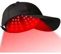 CASCO LED LUCE ROSSA CAPELLI 660nm 850nm 192 LED 7 MODALITÀ TIMER