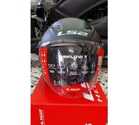CASCO LS2 airflow II NERO OPACO Tg XXL 64/65cm