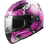 Casco LS2 FF353 Rapid II papaveri rosa