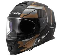 casco ls2 ff800 storm ii tracker - nero / oro XXL