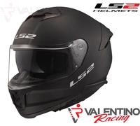 CASCO LS2 FF808 INTEGRALE STREAM II MATT BLACK NERO OPACO TG XL DOPPIA VISIERA