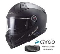 Casco LS2 FF811 Vector 2 nero opaco con interfono LS2 4X UCS PREINSTALLATO