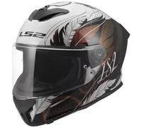 casco ls2 ff820 rapid iii boho - bianco / nero S