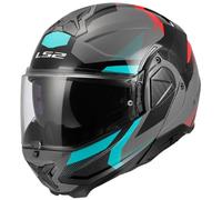 casco ls2 ff910 advant ii triple gris / azul / rojo XL