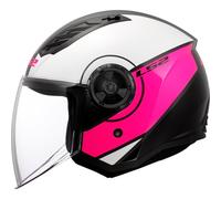 CASCO LS2 OF616 AIRFLOW 2 COVER BIANCO ROSA TAGLIA M