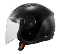 CASCO LS2 OF616 AIRFLOW 2 NERO LUCIDO TAGLIA 3XL