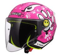 CASCO LS2 OF622 FUNNY II PAWS PINK | LS2 | NUOVO - MotoCharlie