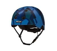 Casco Melon Blu