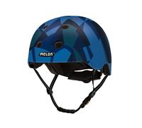 Casco Melon Blu