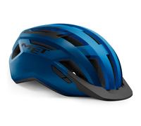 Casco multi MET ALLROAD con luce di sicurezza a LED - Taglia: M, Colore: Blu
