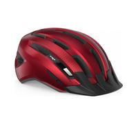 Casco bici MET Downtown 2024 - Taglia: M, Colore: Rosso