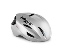 Casco met manta mips aero glossy holographic white