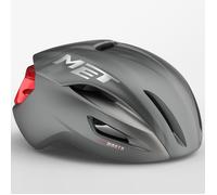 Met manta mips casco da strada unisex grigio rosso