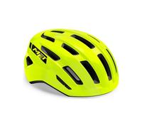 Casco met miles strada giallo fluo lucido