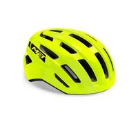 Casco met miles strada giallo fluo lucido