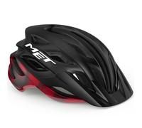 Casco Met Veleno - Nero rosso 58-61 / Rosso