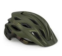 Casco met veleno oliva iridescente mat