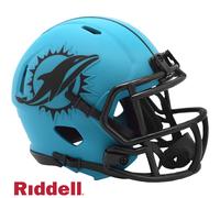 Casco Miami Dolphins Riddell Replica Mini Speed Style Rave Alternativo