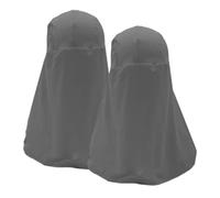 Casco misuratore ombra del sole, cappello di protezione per il collo del sole con strisce riflettenti, 2 pellicole traspiranti e dure, ombra del collo ad asciugatura rapida, per cantieri e