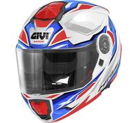 CASCO MOD.X27 SECTOR BIANCO BLU ROSSO | GIVI | HX27FSEWB | MotoCharlie