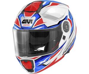 CASCO MOD.X27 SECTOR BIANCO BLU ROSSO | GIVI | HX27FSEWB | MotoCharlie