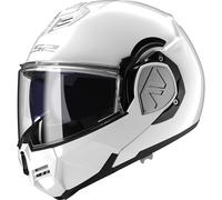CASCO MODULARE 180 APRIBILE LS2 FF906 ADVANT SOLID WHITE BIANCO XS S M L XL XXL