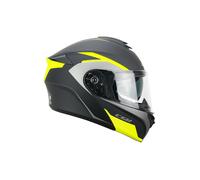 CASCO MODULARE 568G BER DRESDA GRAFITE GIALLO FLUO OPACO | CGM | MotoCharlie