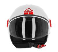 Acerbis Brezza, casco jet L male Bianco