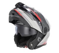 Acerbis Rider, casco flip up XS female Nero/Grigio/Grigio Chiaro/Rosso