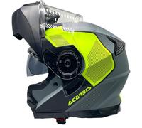 Casco modulare Acerbis Serel grigio e giallo fluo 22-06 (XL 61/62)