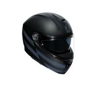 Casco Modulare AGV SPORTMODULAR DARK REFRACTIVE CARBON/BLACK Taglia:XS
