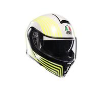 Casco Modulare AGV STREETMODULAR Iseo Matt White/Black/Yel Fluo
