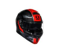 Casco Modulare AGV STREETMODULAR Ledro Black/Red Taglia:L