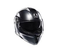 Casco Modulare AGV STREETMODULAR Resia Matt Grey/Silver/Red