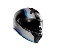 Casco Modulare AGV TOURMODULAR Stray Matt Black/Grey/Blue Taglia:XXL