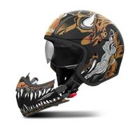 Casco Modulare Airoh J 110 Oni Nero/BeigeM Nero,Beige