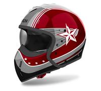 Casco modulare Airoh J110 Command rosso lucido S