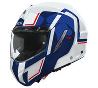 Casco Modulare Airoh MATHISSE II GENIUS Blue/Red Gloss Taglia:S