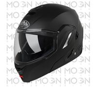 Casco Modulare Airoh REV 19 Nero Opaco Flip-Up P/J Pinlock Incluso ECE 22.05