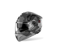 Airoh Specktre Groove Casco, nero-grigio-bianco, taglia XL per maschi